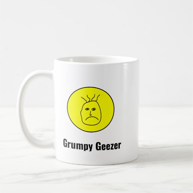 Mug Logo de Grumpy Geezer (Gauche)