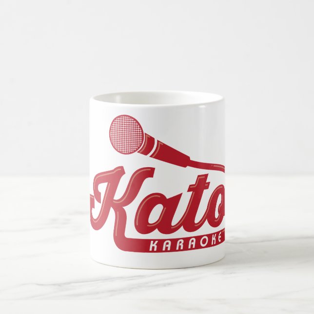 Mug Logo de karaoke de Kato (Centre)