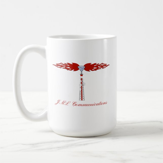 Mug Logo de la tour de communication JML (Gauche)