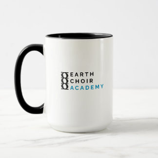 Mug Logo de l'Académie Earth Choir Deux Tons