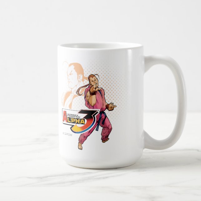 Mug Logo de l'alpha 2 de Street Fighter (Droite)