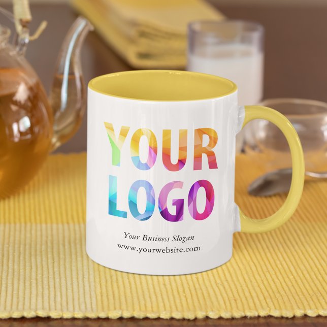 Mug Logo de l'entreprise personnalisée Cadeau promotio (Créateur téléchargé)