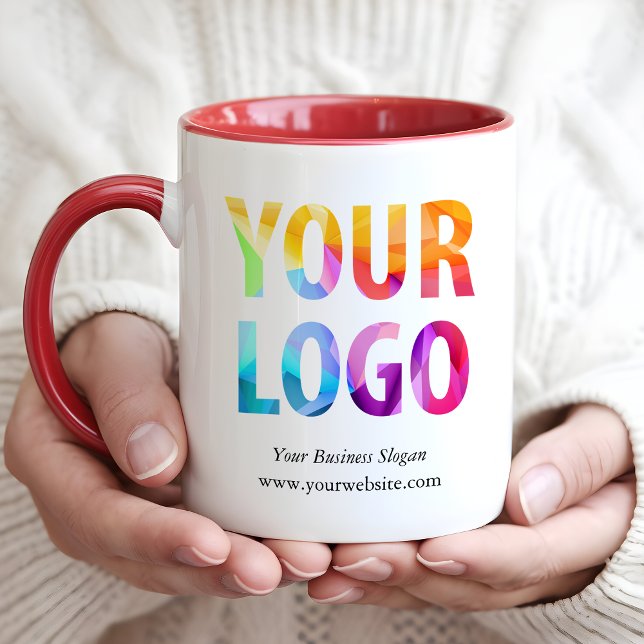 Mug Logo de l'entreprise personnalisée Cadeau promotio (Créateur téléchargé)