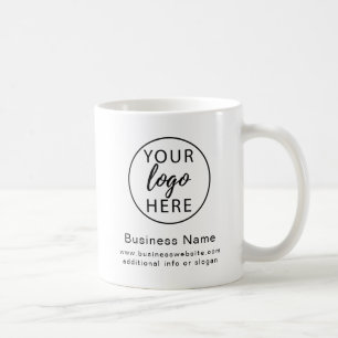 Mug Logo de l'entreprise personnalisée Collaborateur d