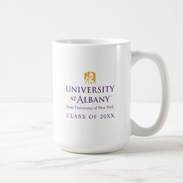 Mug Logo de l'Université d'Albany (Droite)