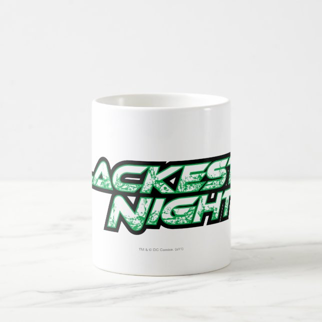 Mug Logo de nuit le plus noir 2 (Centre)