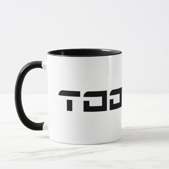 Mug Logo de police futuriste Toonami (Gauche)