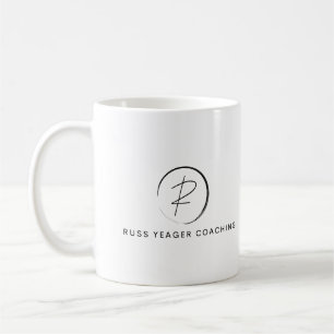 Mug Logo de signature de coaching de Russ Yeager