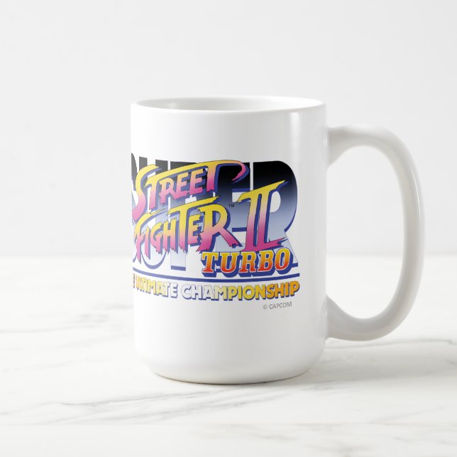 Mug Logo de Street Fighter II Turbo UC (Droite)