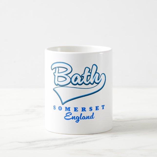 Mug logo de voyage Bath Somerset (Centre)