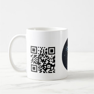 Mug Logo d'entreprise personnalisé avec code QR