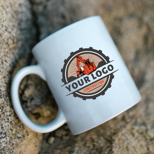 Mug Logo d'entreprise personnalisé bicolore