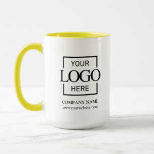 Mug Logo d'entreprise personnalisé pour le bureau prom