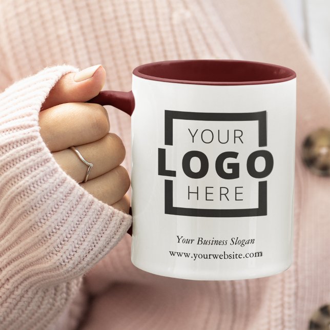 Mug Logo d'entreprise promotionnel couleur personnalis (Créateur téléchargé)