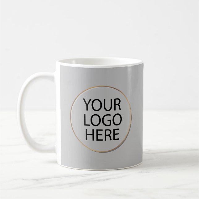 Mug Logo d'entreprise simple et personnalisé (Gauche)
