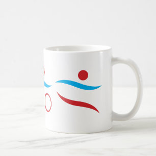 Mug Logo du cool de triathlon