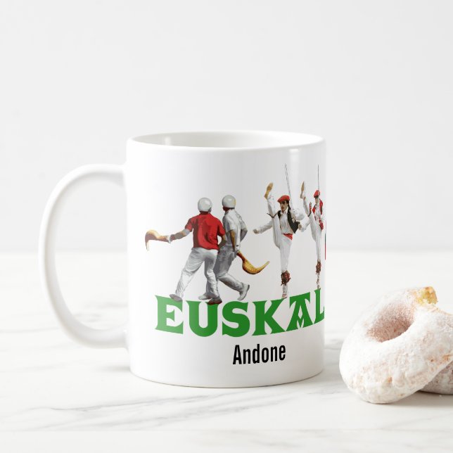 Mug Logo du festival Euskal Herria Pays Basque : (Avec donut)