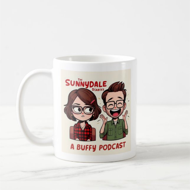 Mug Logo du Podcast Sunnydale Diaries (Gauche)