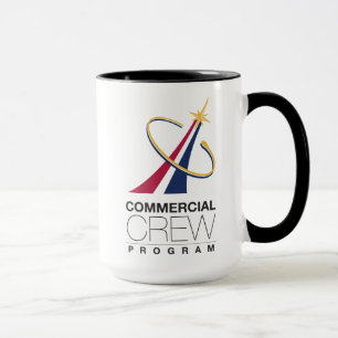 Mug Logo du programme d'équipage commercial de la NASA