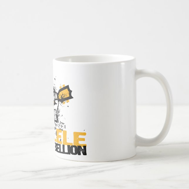 Mug logo d'ukulélé de sf (Droite)