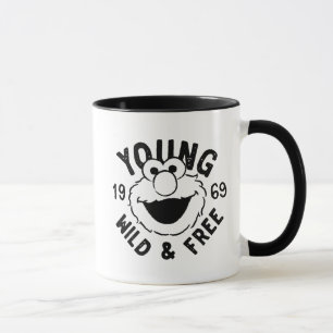 Mug Logo Elmo Skate - Young, Wild & Free 1969