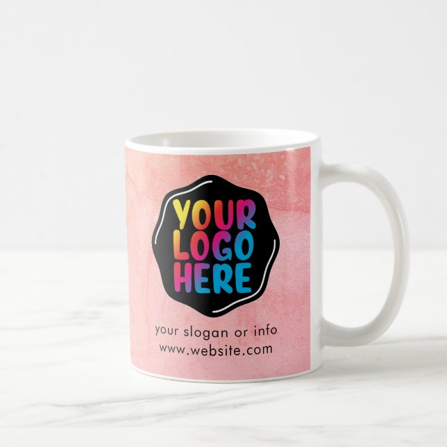 Mug Logo Entreprise Entreprise Entreprise Marqué Perso (Droite)