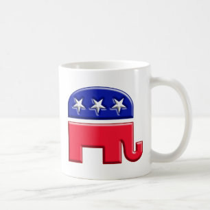 Mug Logo GOP Elephant