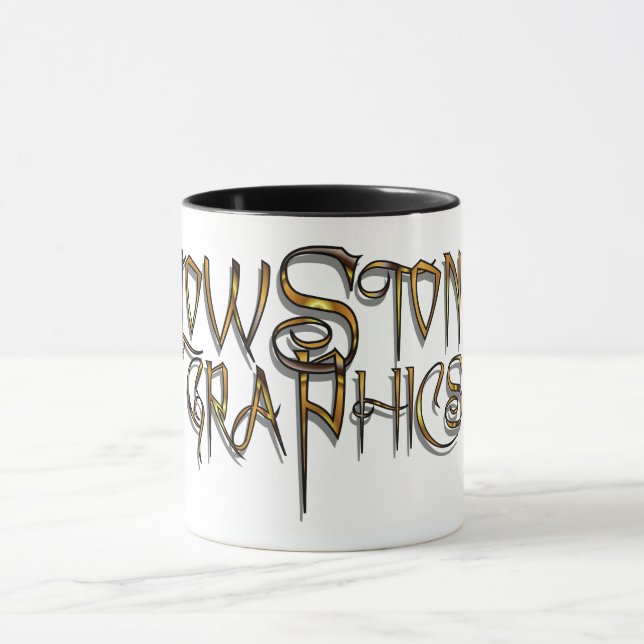 Mug Logo graphique Flowstone (Centre)