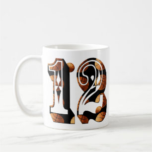 Mug Logo Image Numéro 12 Basketball,