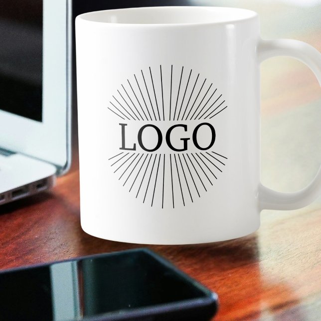 Mug Logo minimaliste (Minimalistic Logo Coffee Mug)