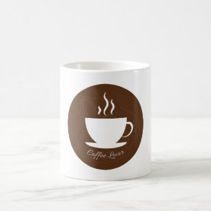 Mug Logo minimaliste de la Coupe du Café - Élégante Mu