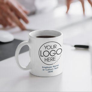 Mug Logo moderne élégant Employé/Société SWAG Blue