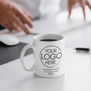 Mug Logo moderne élégant Employé/Société SWAG Green