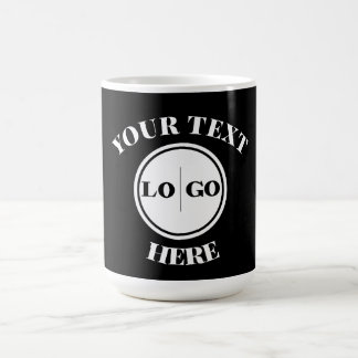 Mug Logo moderne et commerce de texte