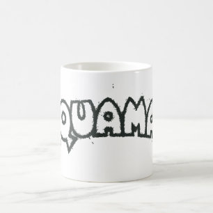 Mug Logo noir Aquaman Grunge 2
