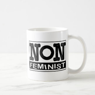 Mug Logo non-Féministe classique