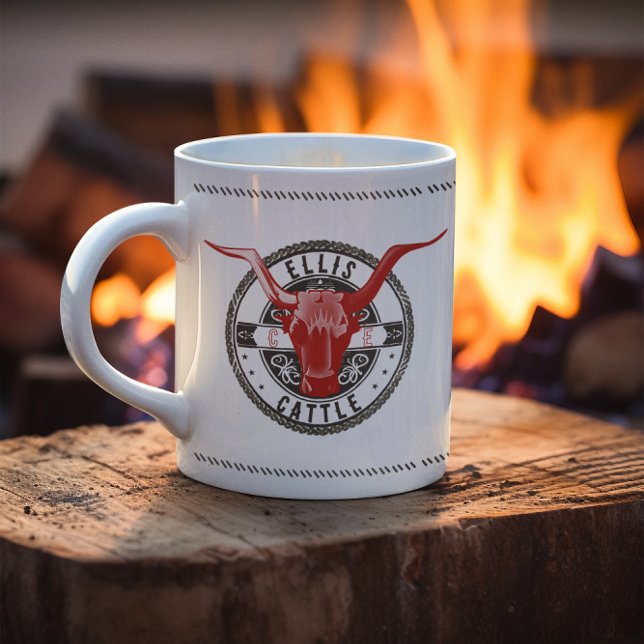 Mug Logo personnalisé Ellis Cattle (Créateur téléchargé)