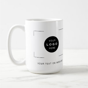 Mug Logo personnalisé marque d'entreprise texte person