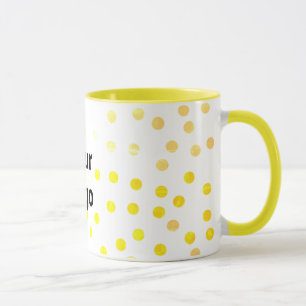Mug Logo personnalisé simple et élégant ici société
