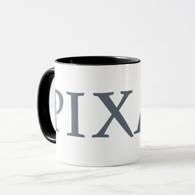 Mug Logo Pixar Grey (Devant gauche)