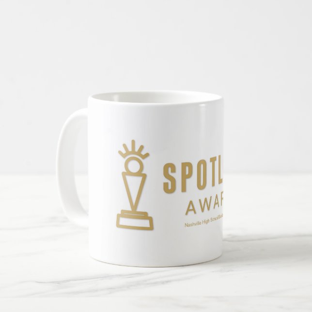 Mug Logo Prix Spotlight (Devant gauche)
