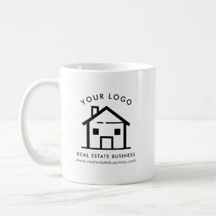 Mug Logo promotionnel de l'agent immobilier personnali
