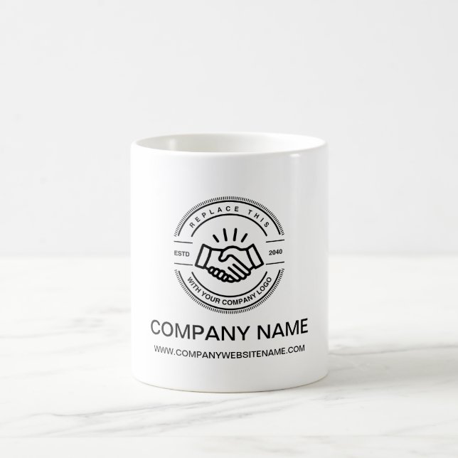 Mug Logo promotionnel personnalisé (Centre)