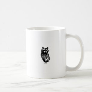 Mug Logo raton laveur de schéma