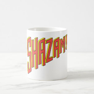 Mug Logo Shazam Rouge/Jaune
