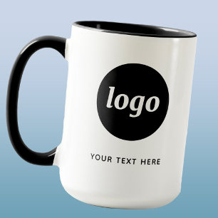Mug Logo simple et promotion de texte