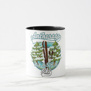 Mug logo ski Anchorage Alaska