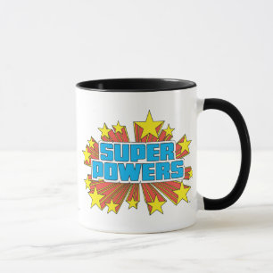 Mug Logo Super Powers™ bleu