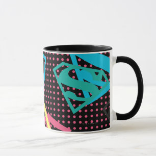 Mug Logo Supergirl Motif & Pois
