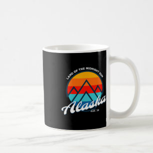 Mug Logo vacances Alaska Terre du Soleil de Minuit